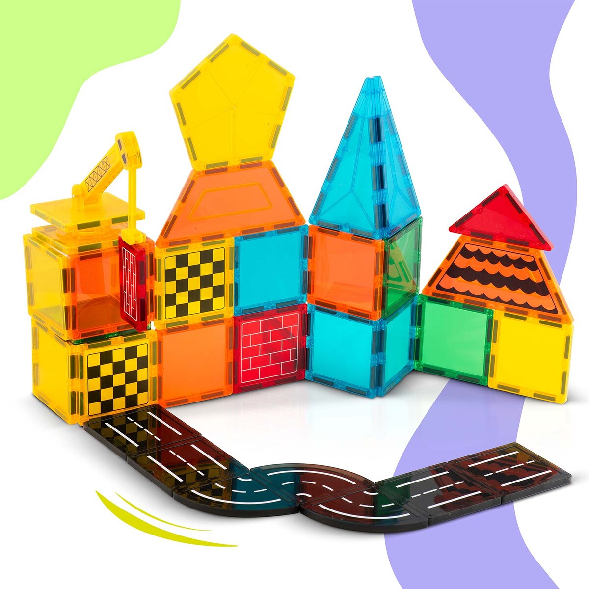 Klocki magnetyczne konstrukcyjne Ricokids RK-780 zestaw 72 el. edukacyjne 778010