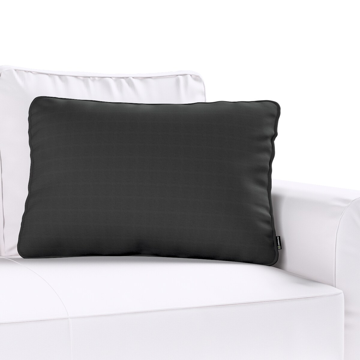 Poszewka Gabi na poduszkę prostokątna 60x40 czarny