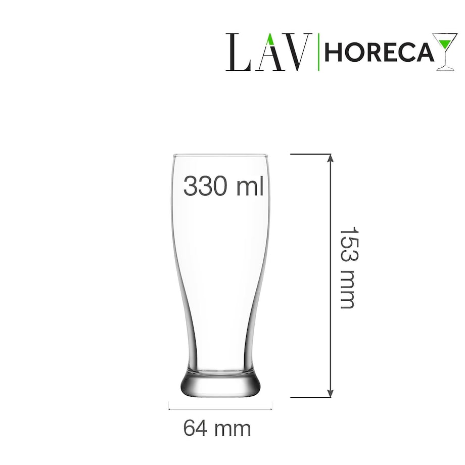 Szklanka do piwa Belfast 330 ml, LAV