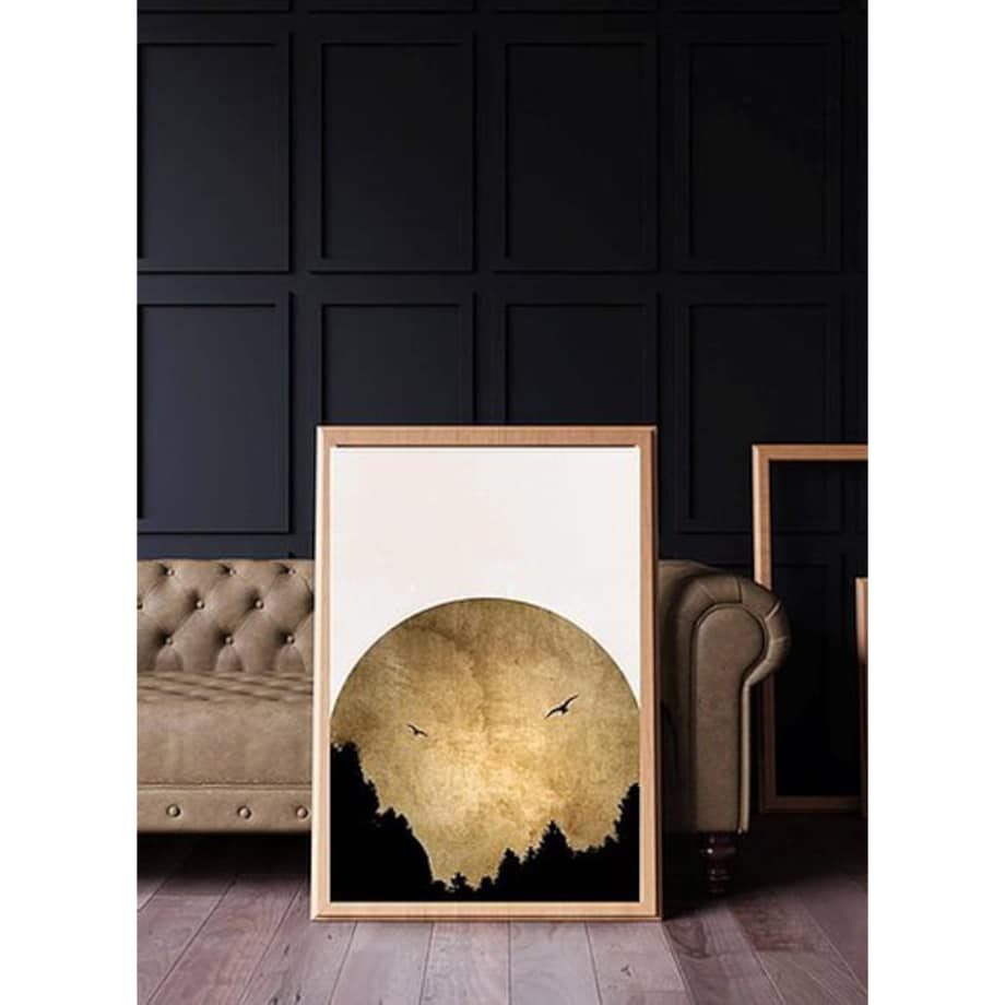 Poster Story, Plakat, Obraz - Złoty Zachód Słońca, wymiary 60 x 84 cm