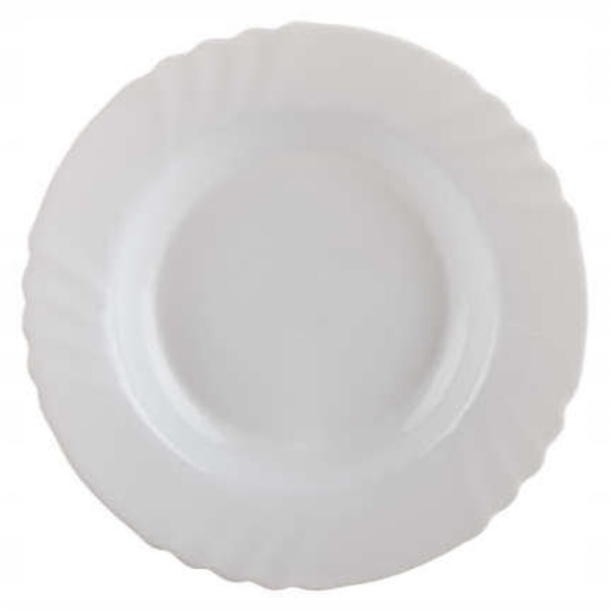 6x TALERZ OBIADOWY GŁĘBOKI BIAŁY EBRO bormioli 23 cm NA ZUPĘ ROSÓŁ komunie