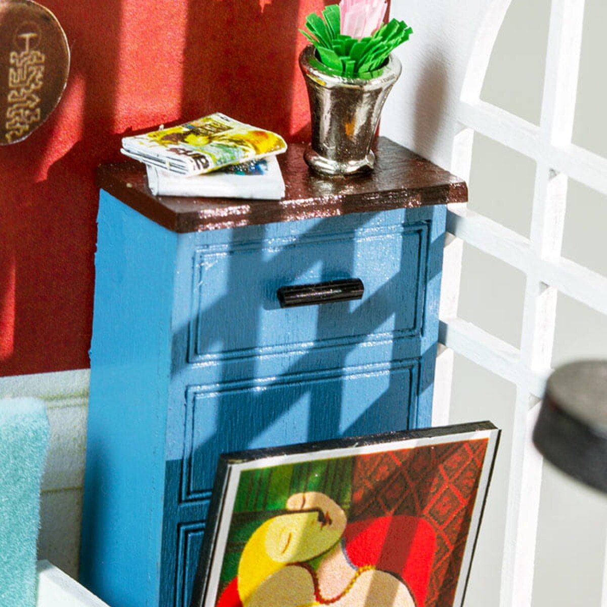 Miniaturowy domek - Salon Fridy