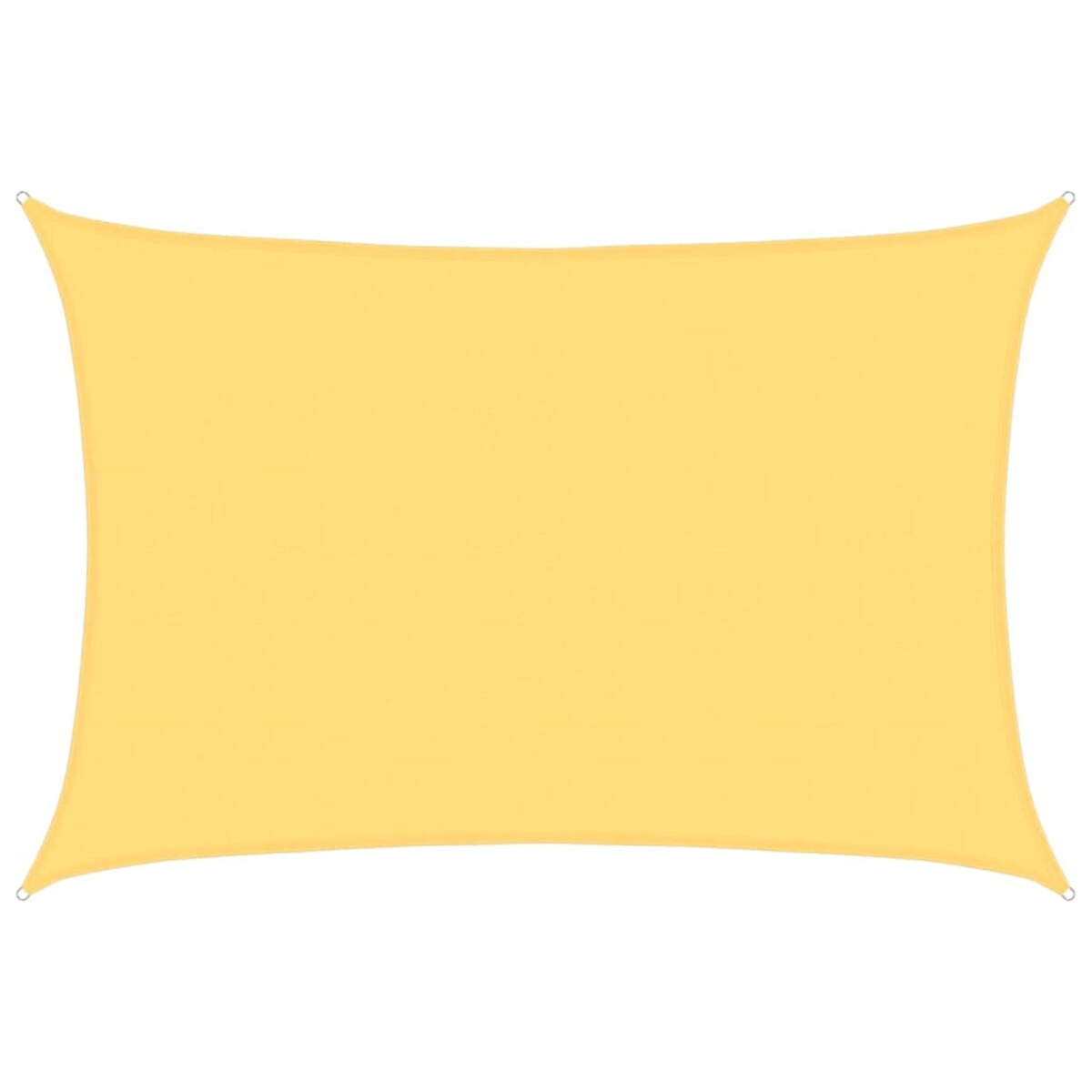 vidaXL Żagiel przeciwsłoneczny, 160 g/m², beżowy, 5x6 m, HDPE