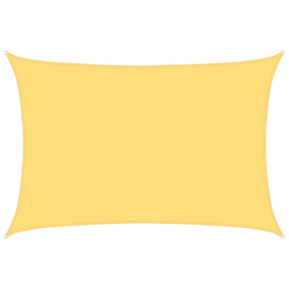 vidaXL Żagiel przeciwsłoneczny, 160 g/m², beżowy, 5x6 m, HDPE