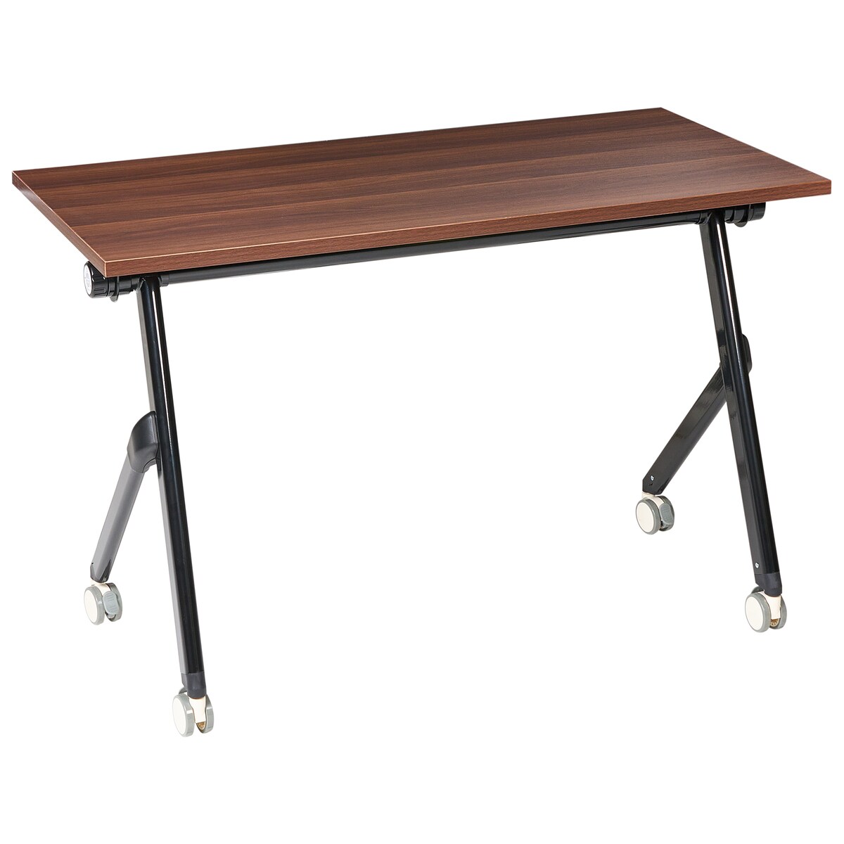 Składane biurko BENDI Ciemnobrązowy 120 cm 60 cm