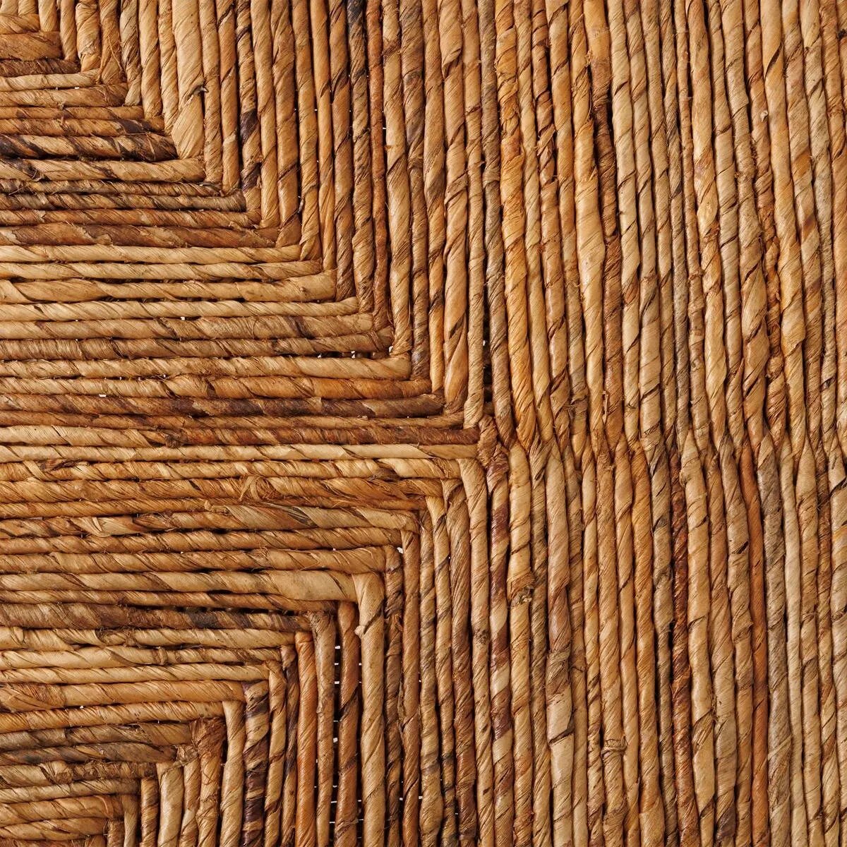 Ławka drewniana z plecionką Sidoan 102x38cm