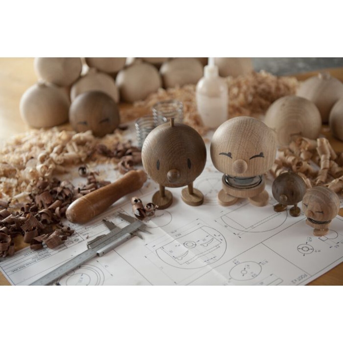 Hoptimist figurka Bumble S Smoked Oak 27556