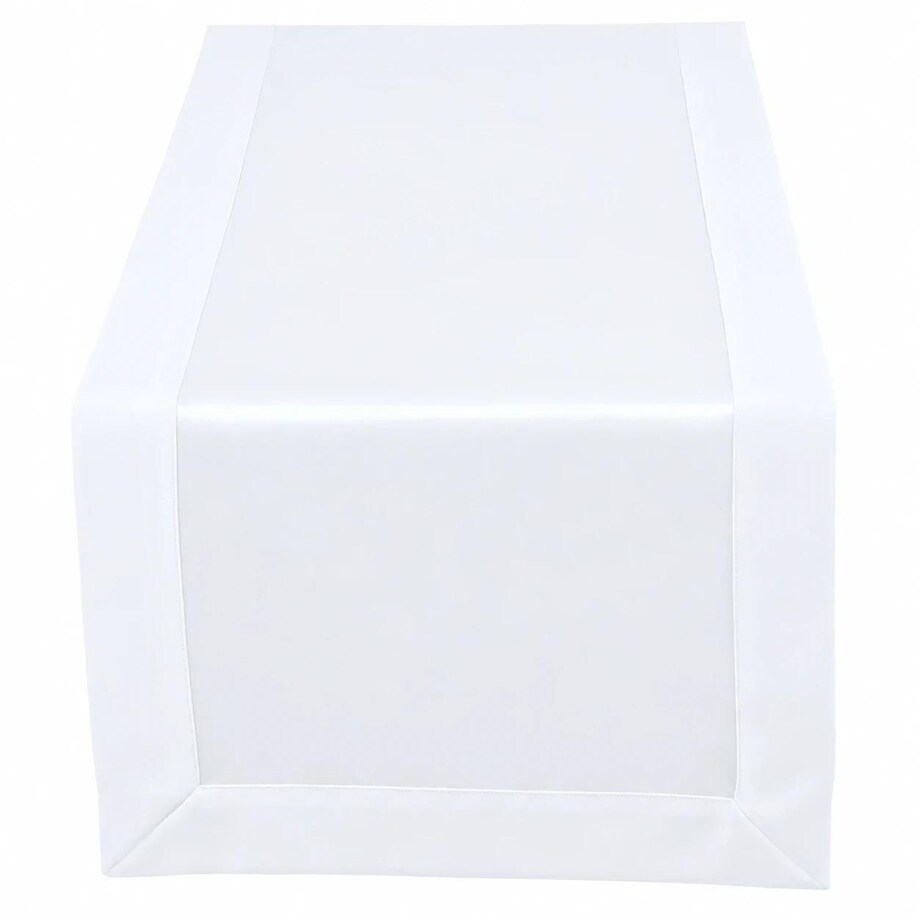 Bieżnik plamoodporny H200 biały O5 - 40x140 cm - biały