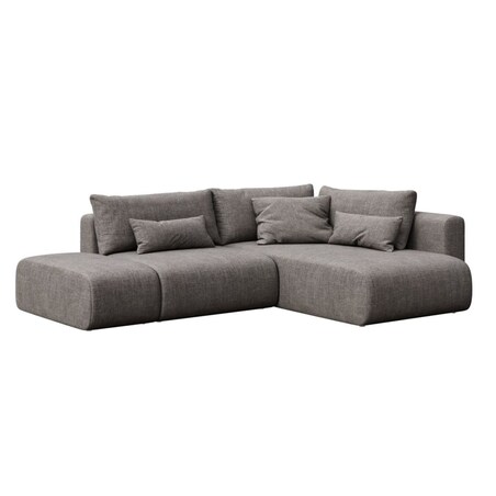 Lumine Sofa narożna - szara