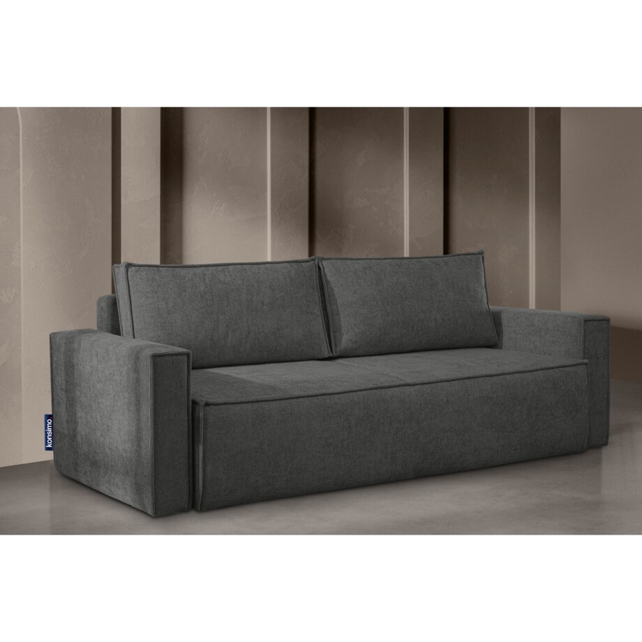 KONSIMO NAPI II Sofa 3-osobowa, kolor jasnoszary