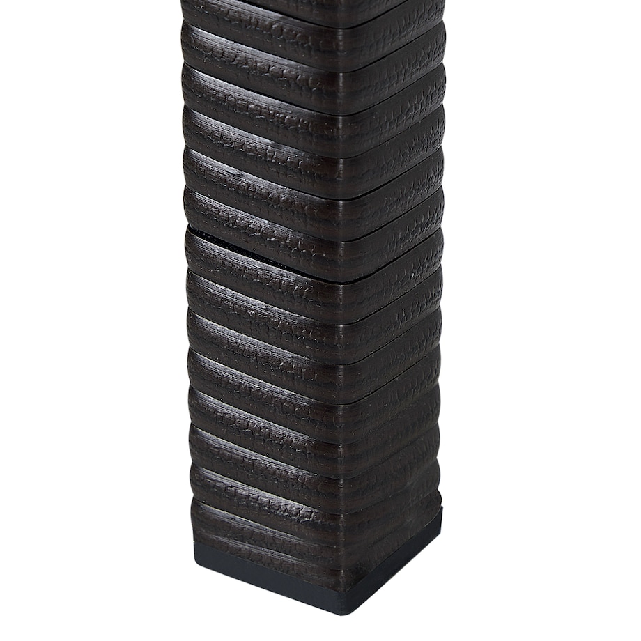 Donica na nóżkach CARAGANA 77 cm Ciemnobrązowy Technorattan