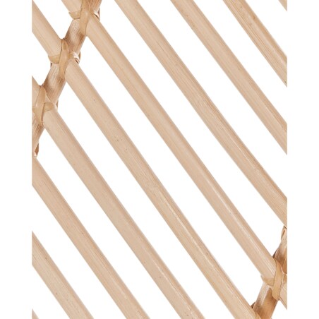 3-panelowy składany parawan pokojowy rattanowy 106 x 180 cm naturalny COSENZA