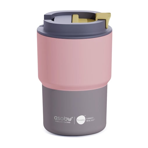 ASOBU COFFEE EXPRESS kubek termiczny z powłoką ceramiczną 360 ml, Pastel Peach