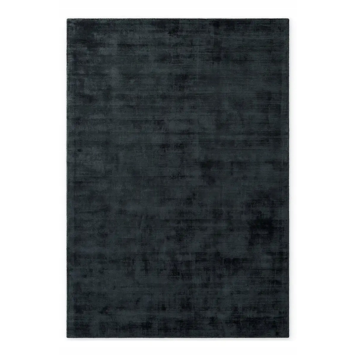 Dywan czarny do salonu 160x230cm,miekki pluszowe włosie, antypoślizgowy