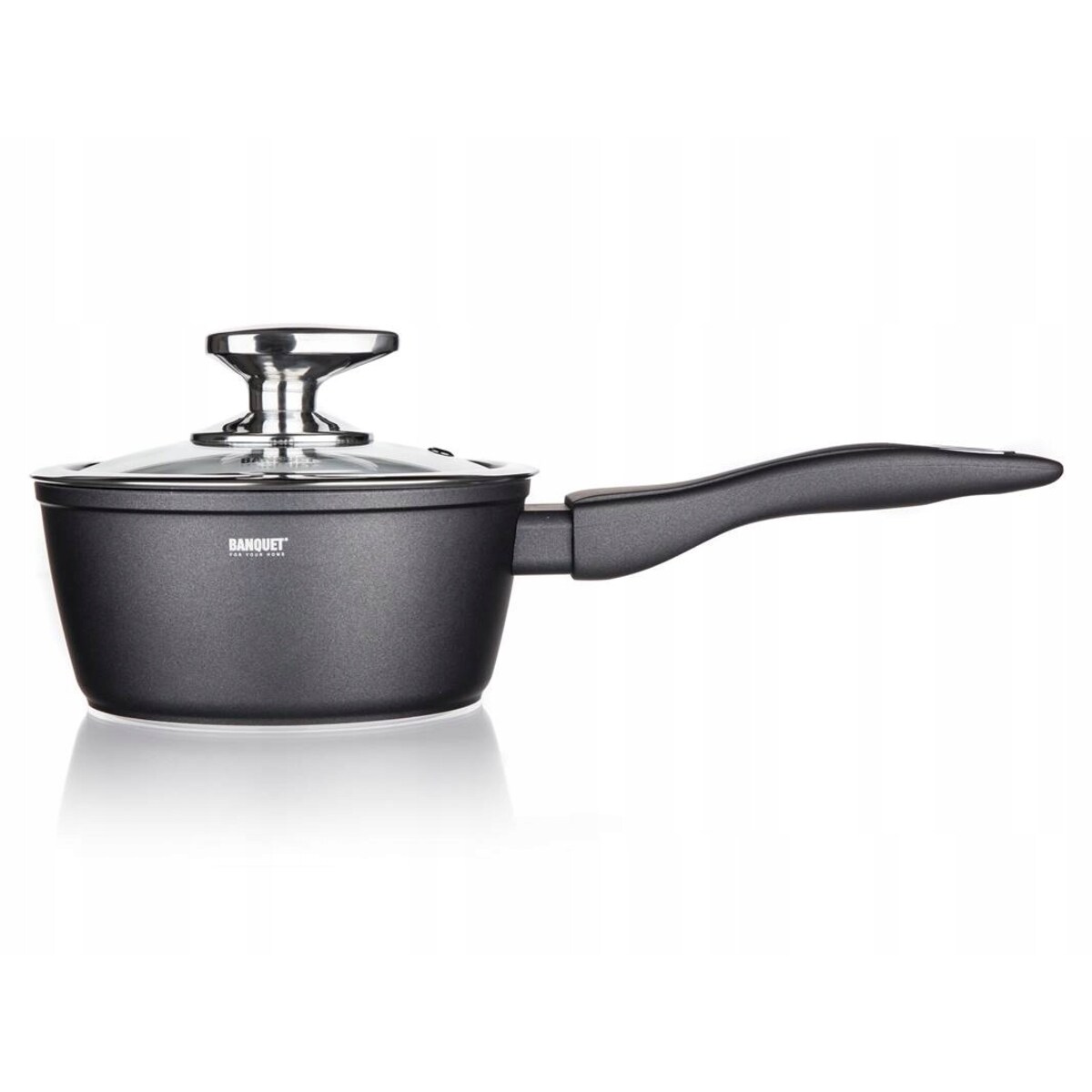 GARNEK RONDEL 16 cm 1,3 L ALUMINIUM rondelek do gotowania JEDZENIA obiadu