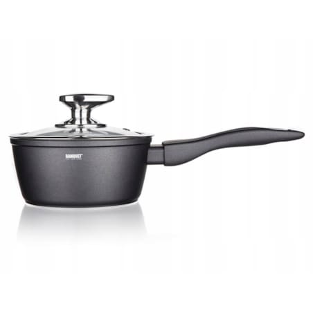 GARNEK RONDEL 16 cm 1,3 L ALUMINIUM rondelek do gotowania JEDZENIA obiadu