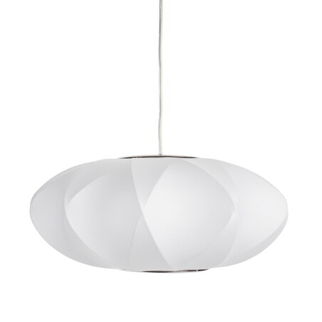 Lampa wisząca SILK X-shape biała 40 cm