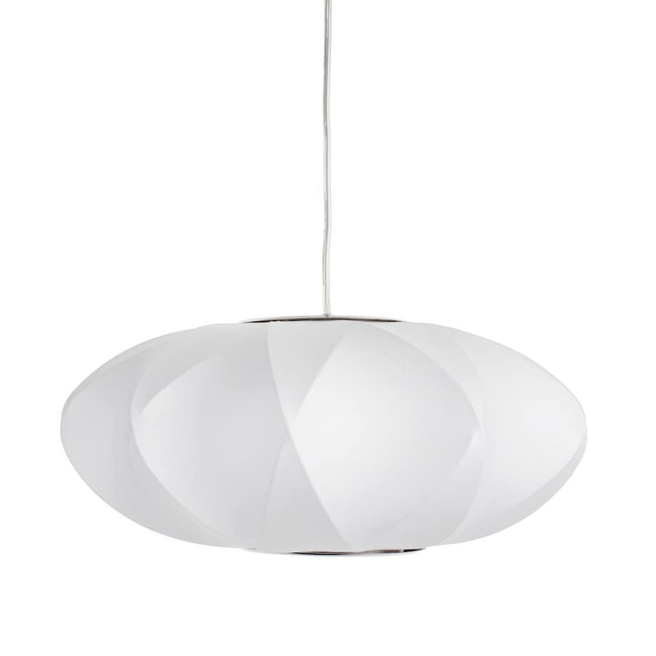 Lampa wisząca SILK X-shape biała 40 cm