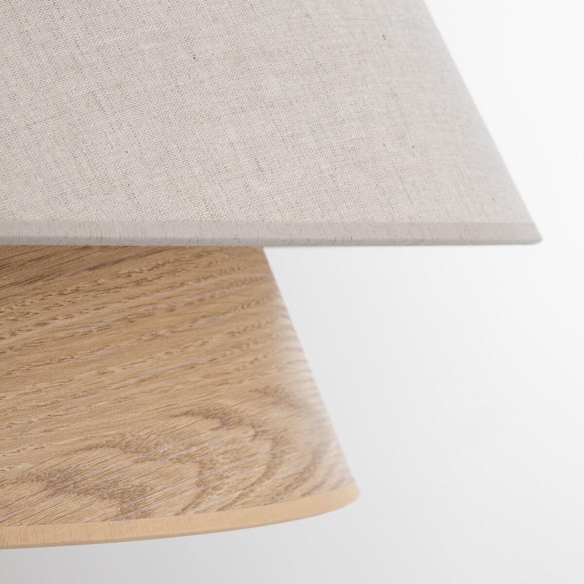 Lampa Wisząca Tk Lighting Kalum Len Fornir 1Xe27 Skandynawski, Boho, Japandi