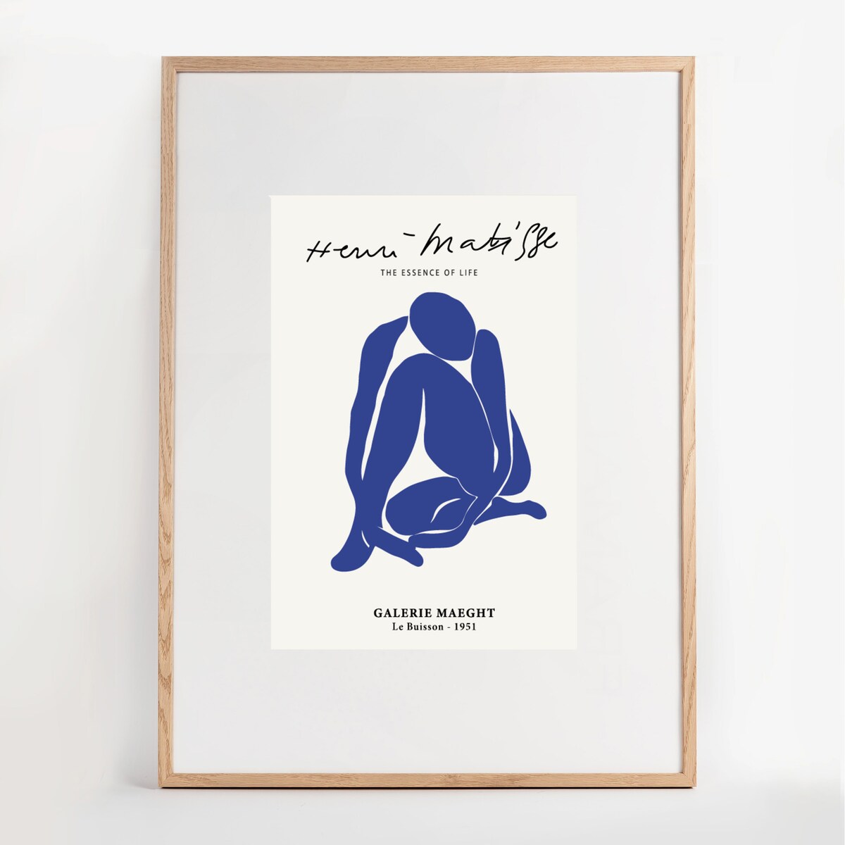 Ramka na zdjęcia 50x70 cm ramka drewniana dębowa naturalna foto ramka z litego drewna dębowego prostokątna OAK FRAMAI