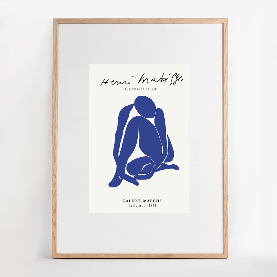 Ramka na zdjęcia 50x70 cm ramka drewniana dębowa naturalna foto ramka z litego drewna dębowego prostokątna OAK FRAMAI