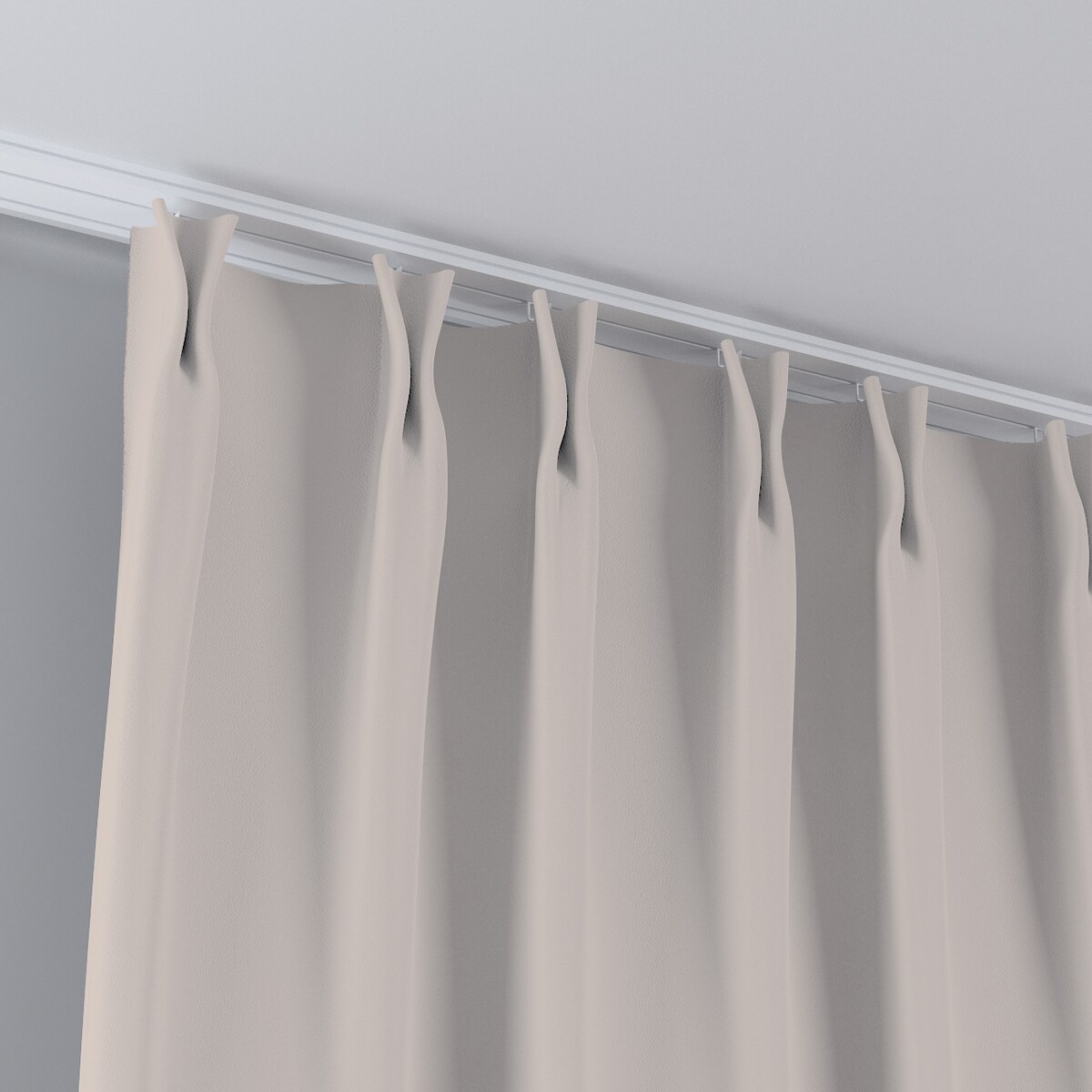 Zasłona na haczykach flex podwójnych 130x260 kaszmirowy