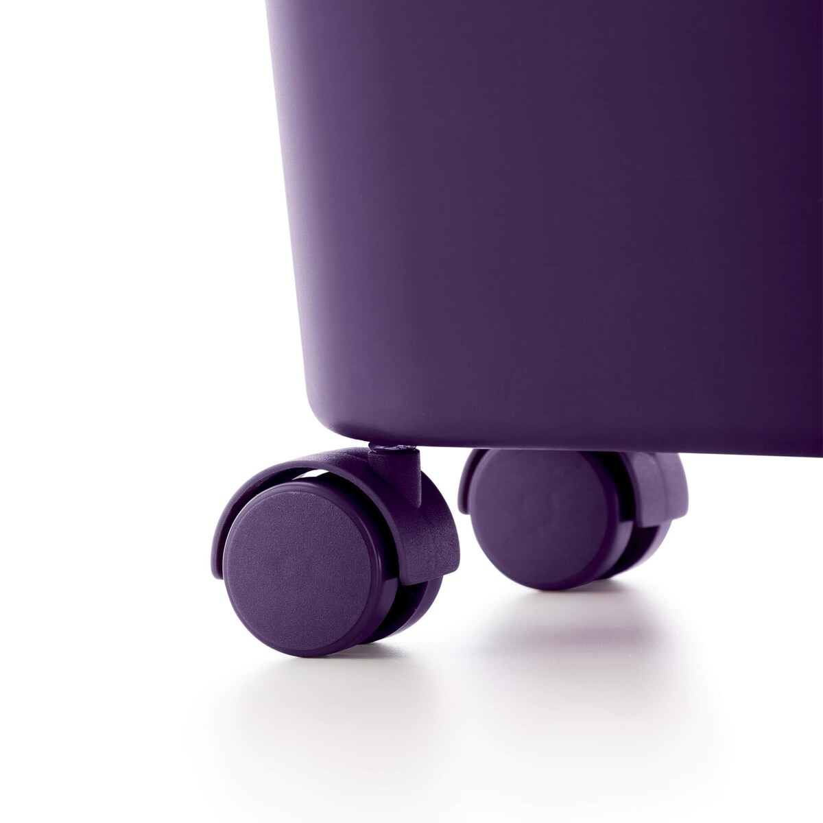 Prostokątne wiadro na kółkach z automatycznym wyciskaczem Mery - 20 ltr, Fioletowy