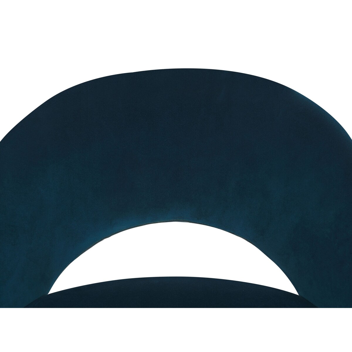 Zestaw 2 krzeseł do jadalni welurowy niebieski VIVIAN