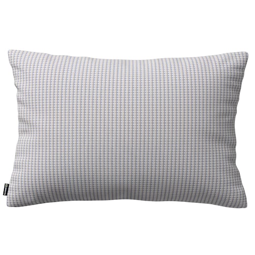 Poszewka Kinga na poduszkę prostokątną 47x28 beżowo-niebieski