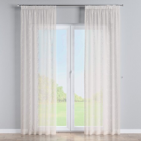 Zasłona na taśmie marszczącej 1 szt. 130x245 beżowy