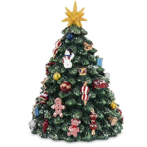 Dekoracja - choinka z pozytywką 16x11 cm FIRA