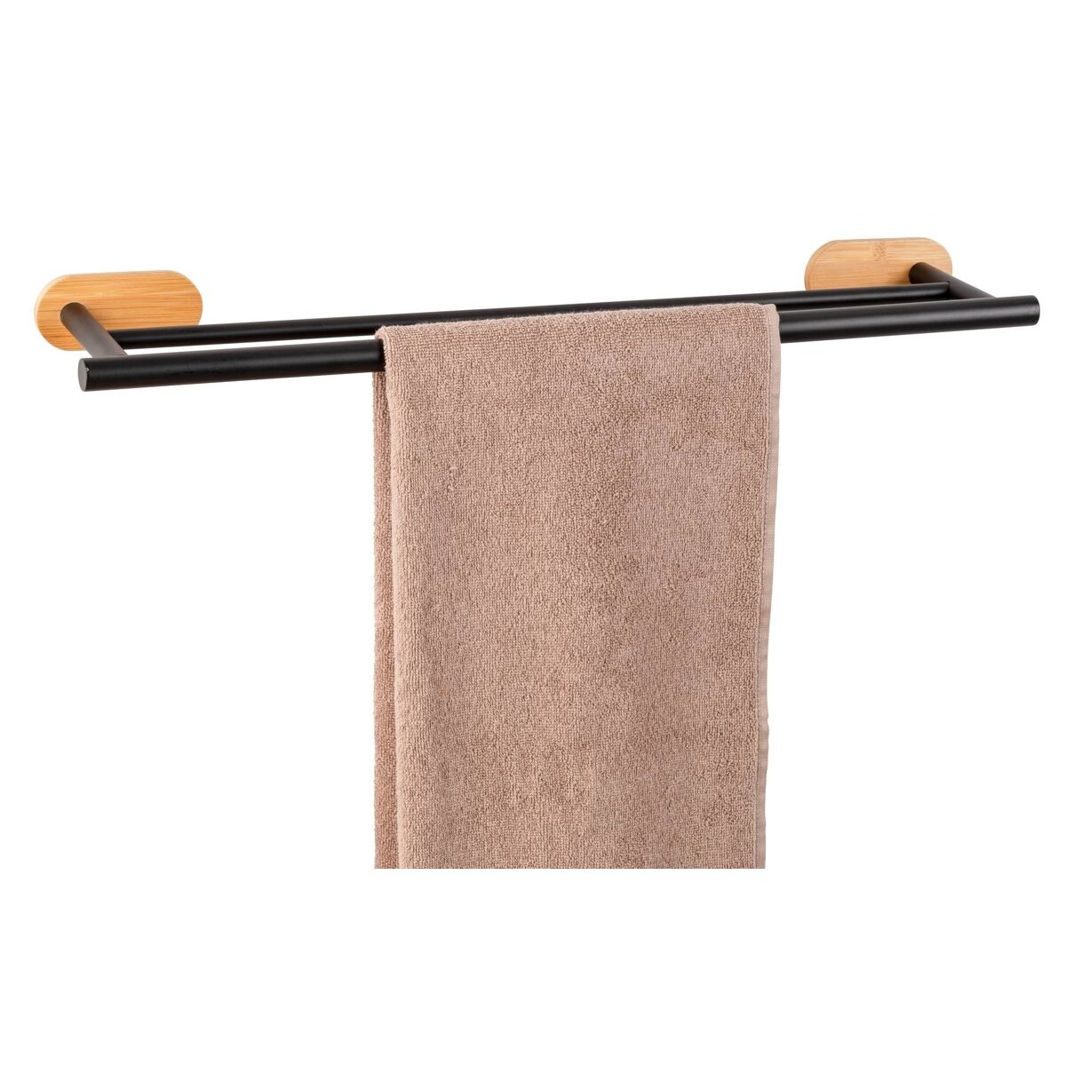 Wieszak łazienkowy na ręczniki DUO OREA, Turbo-Loc, 60 cm, WENKO