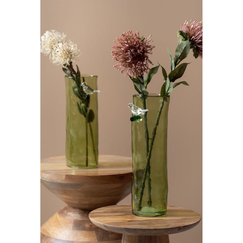 Stolik kawowy drewniany FORCE, Ø 30 cm