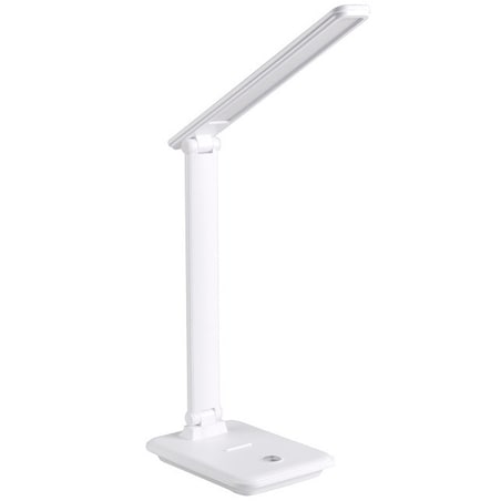 Stołowa LAMPA stojąca VINTO 316622 Polux gabinetowa LAMPKA regulowana LED 9W 3000K - 6500K biurkowa biała