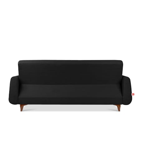 KONSIMO GUSTAVO II Sofa 3-osobowa, kolor czarny
