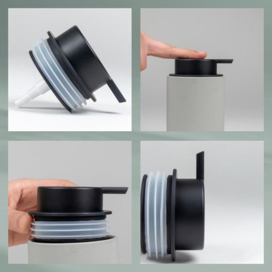 Dozownik do mydła (szary) Sana Kela