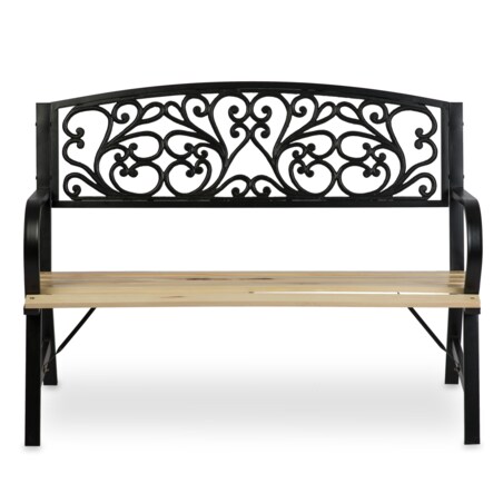 Ławka ogrodowa z oparciem drewniana Sofotel Ivy