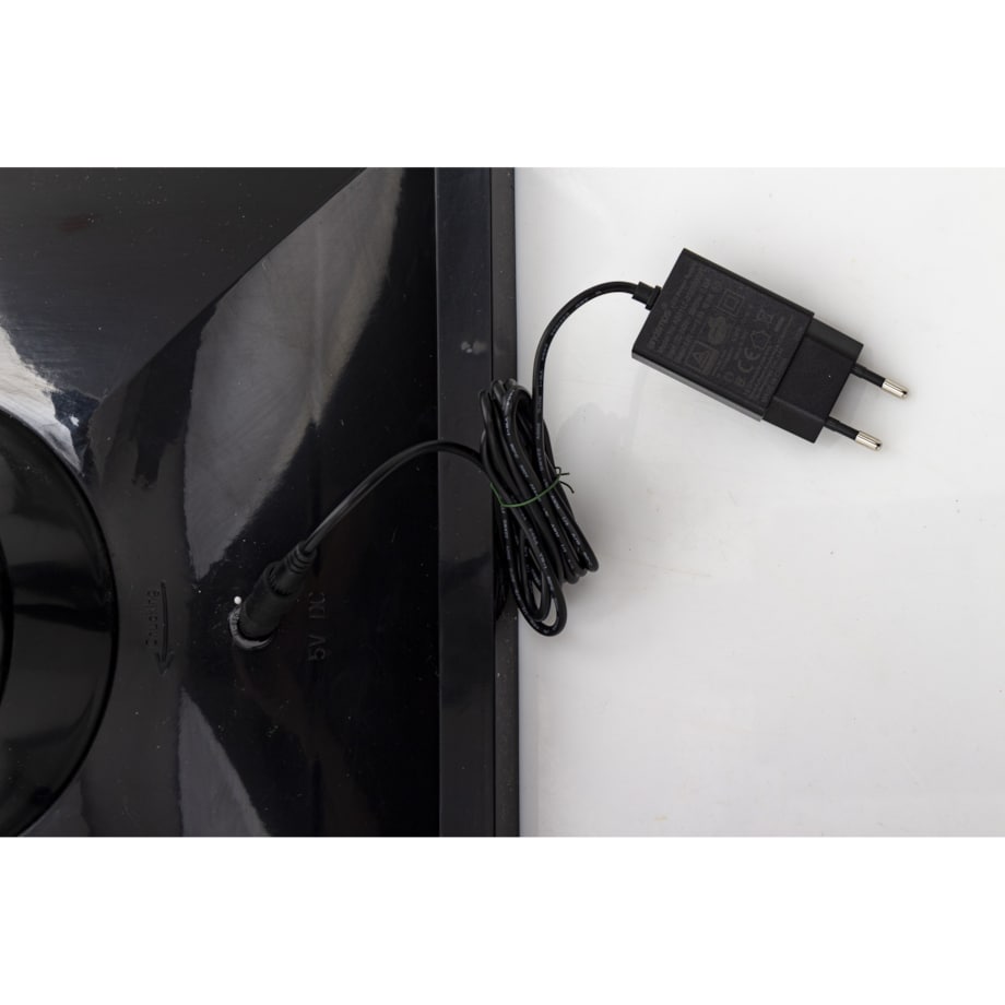 Latarnia świąteczna LED 185x37,5x37,5 cm MAYAK czarna z pozytywką