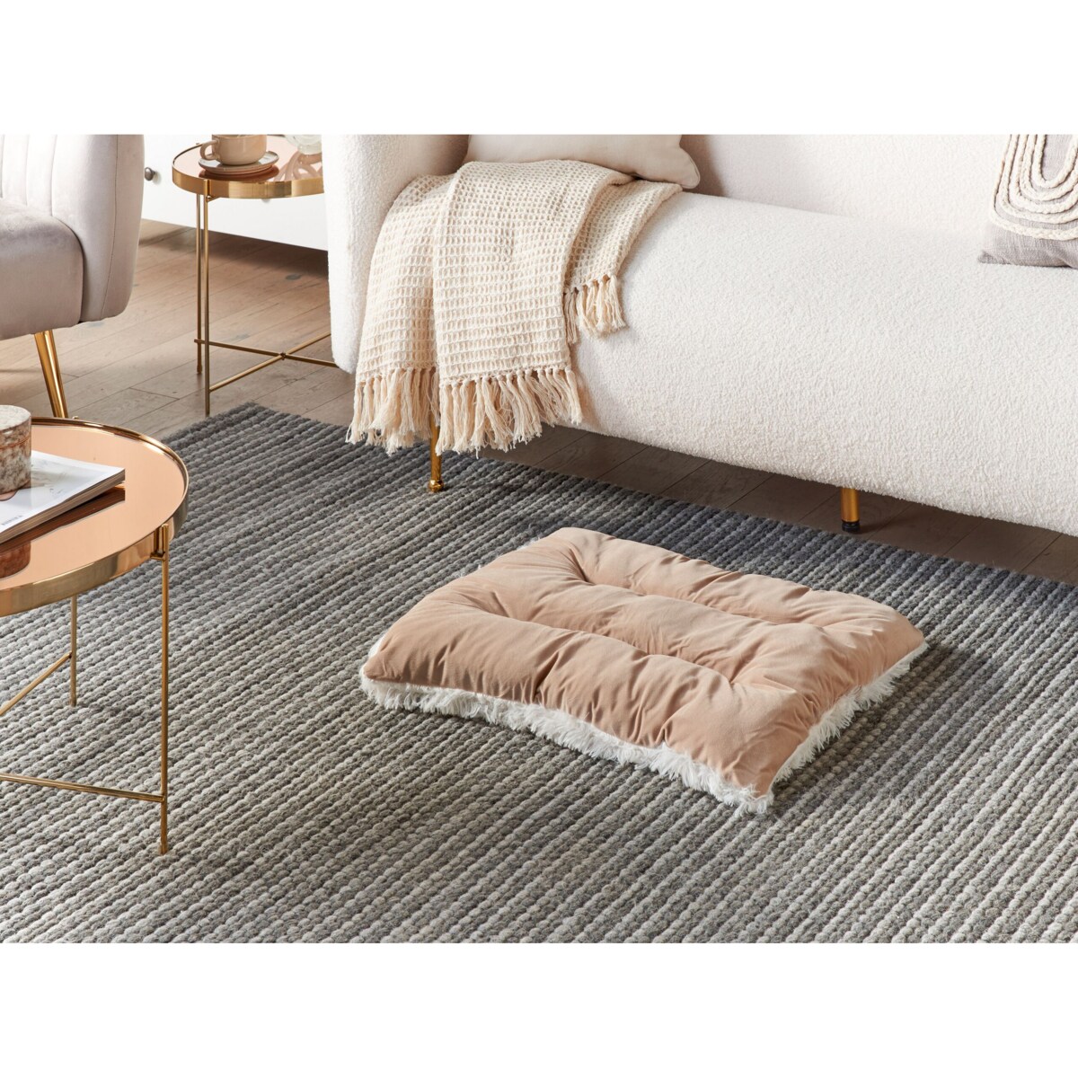 Legowisko 60 x 45 cm beżowe ERGANI