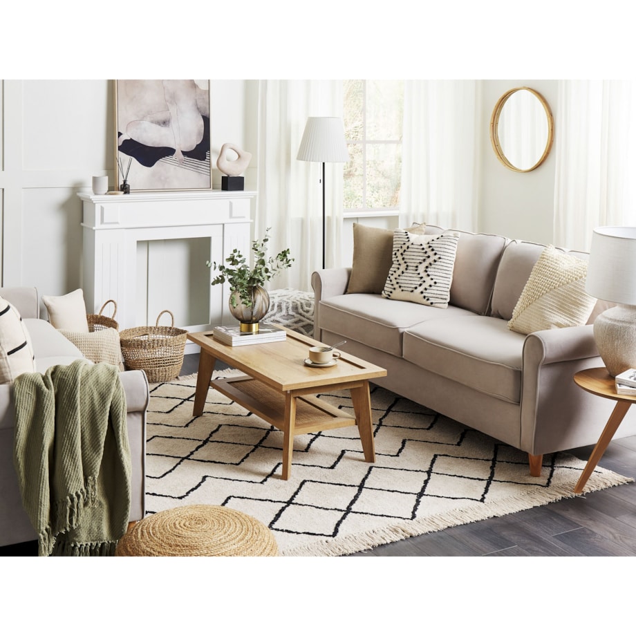 Portal kominkowy biały TUMARE