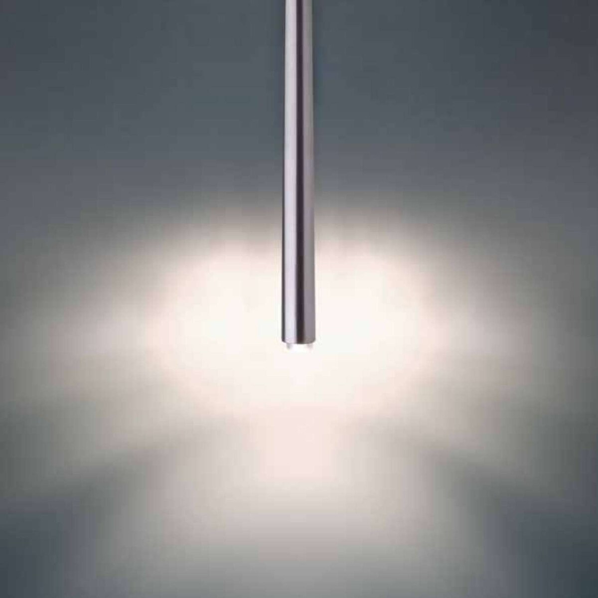 LAMPA wisząca SOPEL 33148 Sigma metalowa OPRAWA zwis tuba srebrna