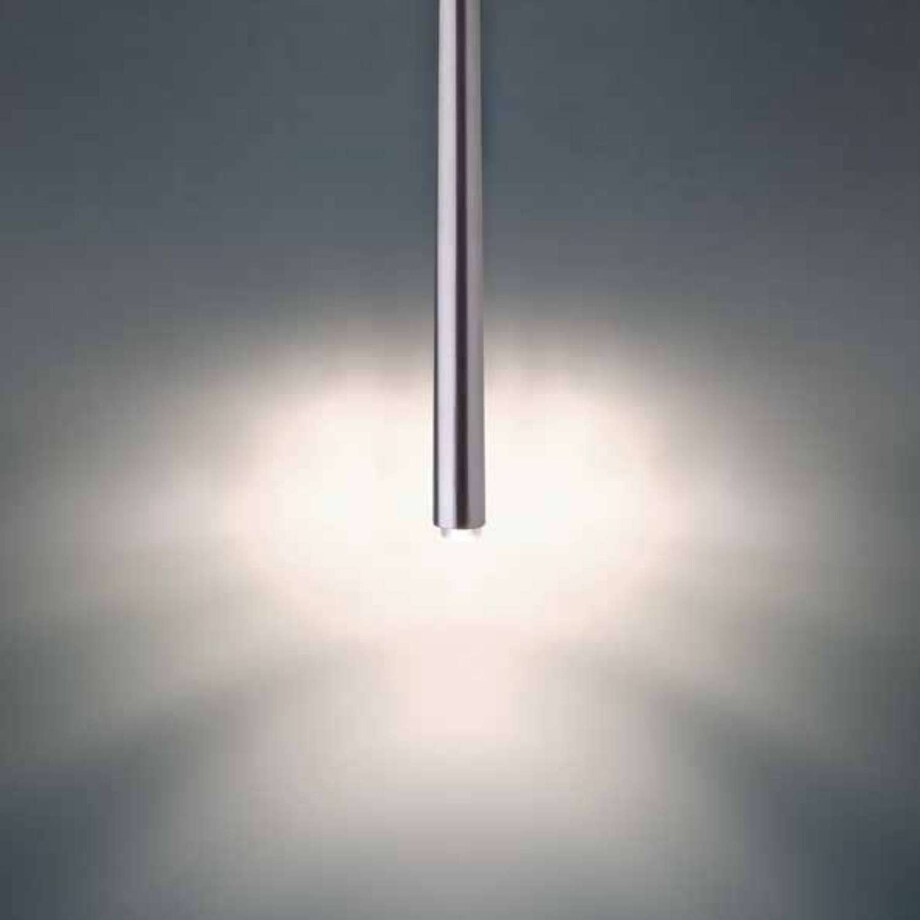 LAMPA wisząca SOPEL 33148 Sigma metalowa OPRAWA zwis tuba srebrna