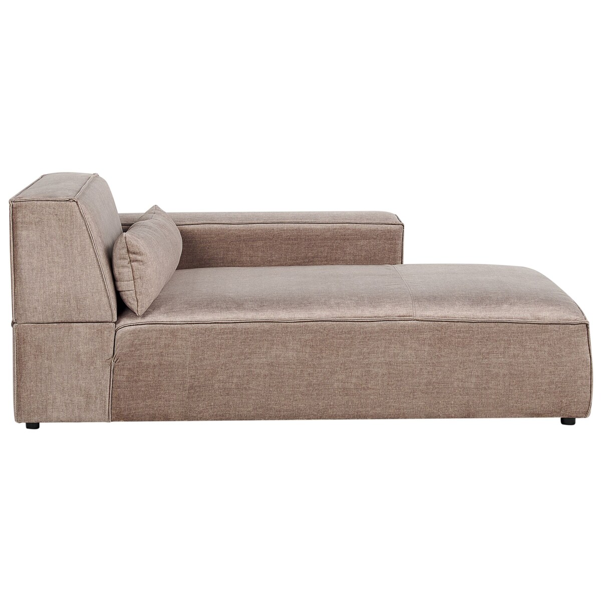 Sofa narożna HELLNAR Jasnobrązowy Lewostronny