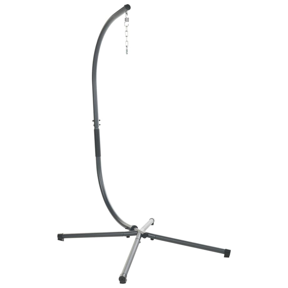 Fotel wiszący ze stojakiem AVEGNO Ciemnoszary