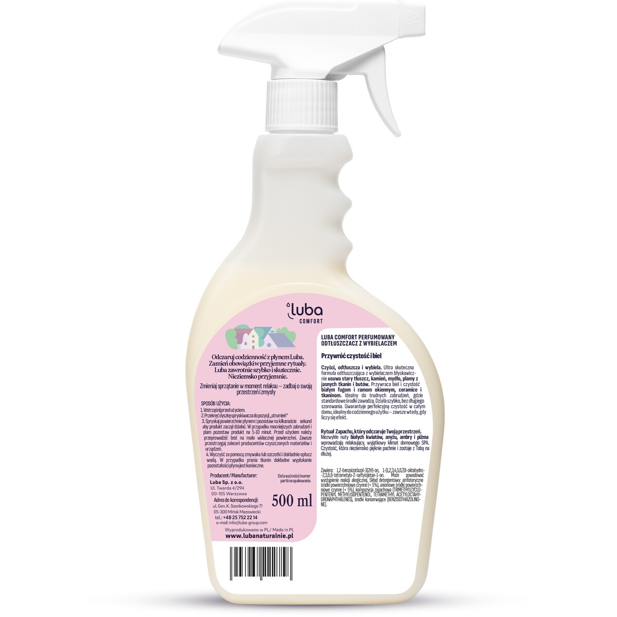 Comfort Perfumowany Odtłuszczacz z wybielaczem 500 ml