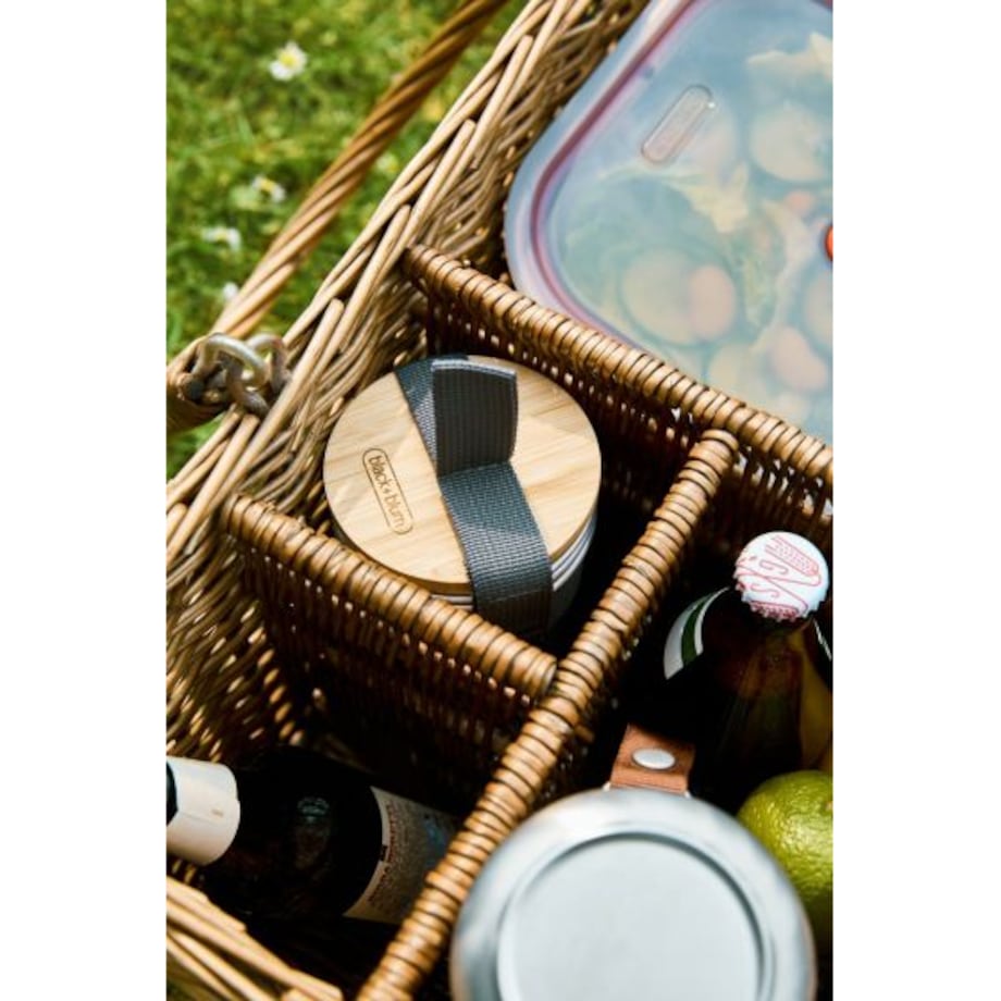 Zestaw 4 stalowych kubków Black+Blum