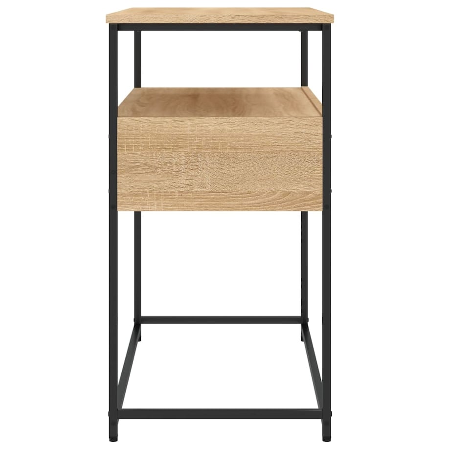 vidaXL Stolik konsolowy Sonoma Oak 75x40x75 cm Drewno konstrukcyjne
