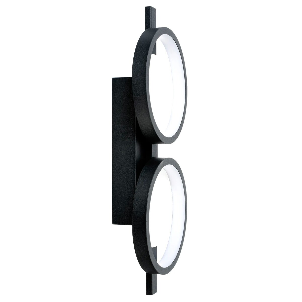 Kinkiet App1917-W Black Led Czarny, Metal, Tworzywo Sztuczne