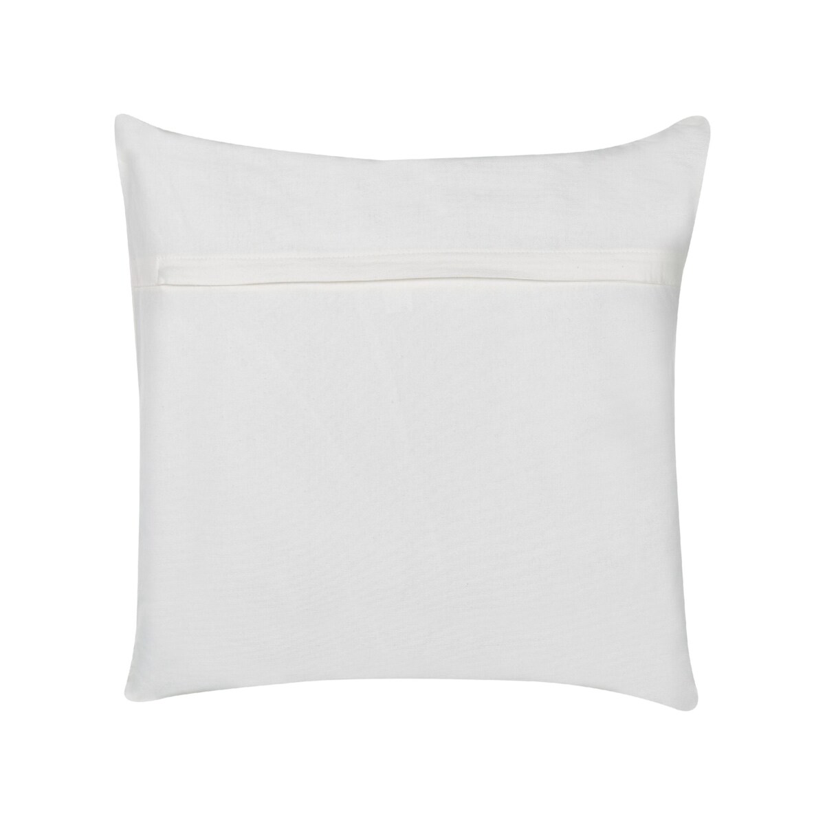 2 bawełniane poduszki dekoracyjne z motywem ptaków 45 x 45 cm białe DILLENIA