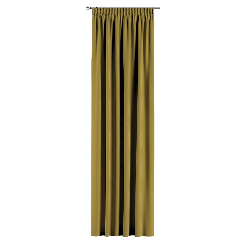 Zasłona na taśmie marszczącej 1 szt. 130x245 oliwkowy zielony